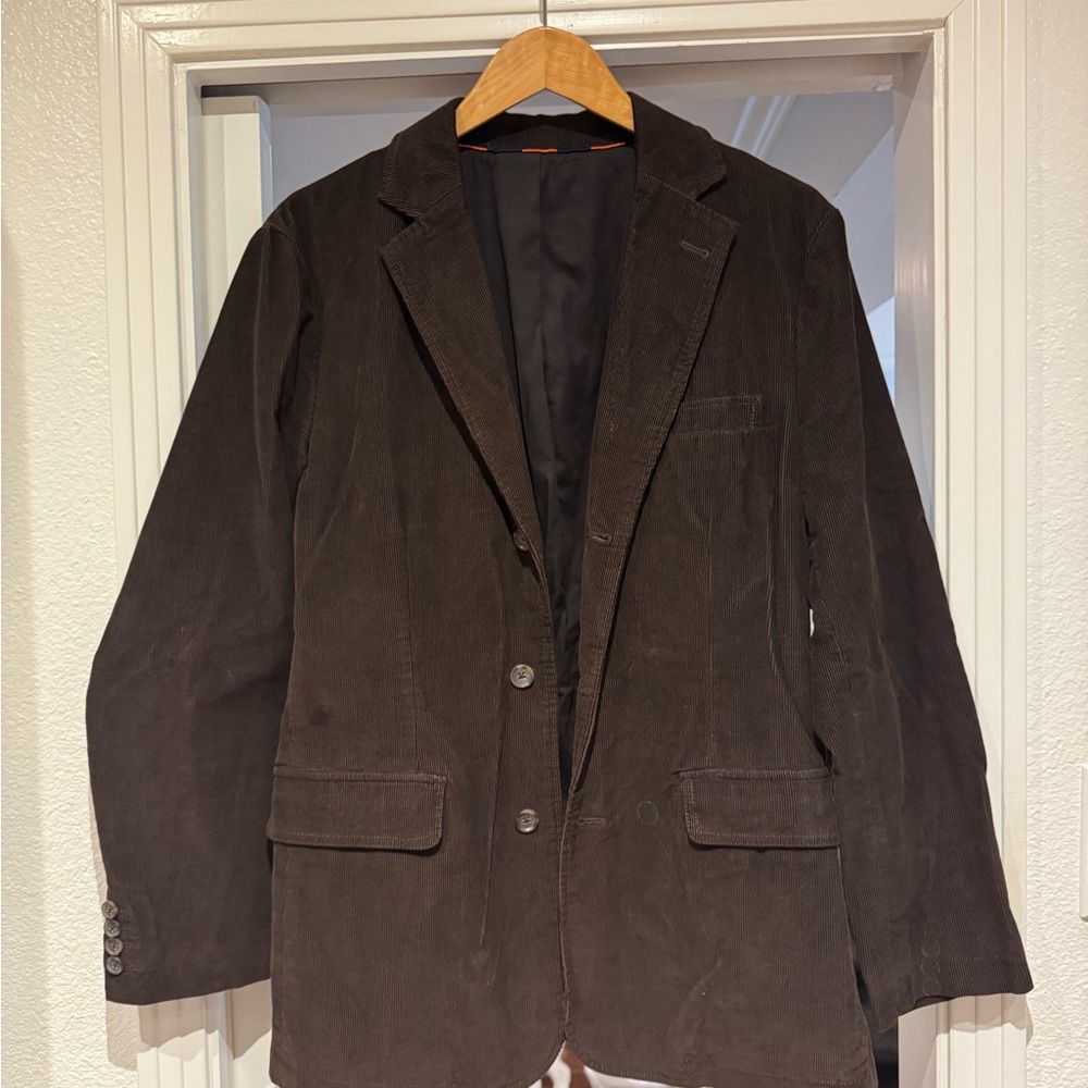 J. Crew Dark Brown Corduroy Jacket